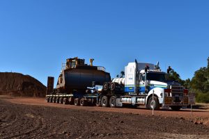 The key services provided at the Centurion Kalgoorlie depot include heavy haulage, line haul, supply base solutions, warehousing and refrigerated freight.