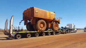 Centurion Karratha provides oversize freight and heavy haulage services throughout the Pilbara region.