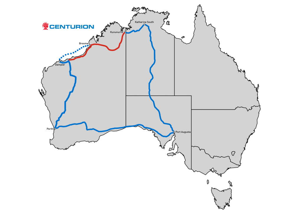 Centurion has also begun redirecting road freight bound for Kununurra through Port Augusta and Katherine South. Redirecting freight via this route is 2,095 kilometres and 24 hours longer.