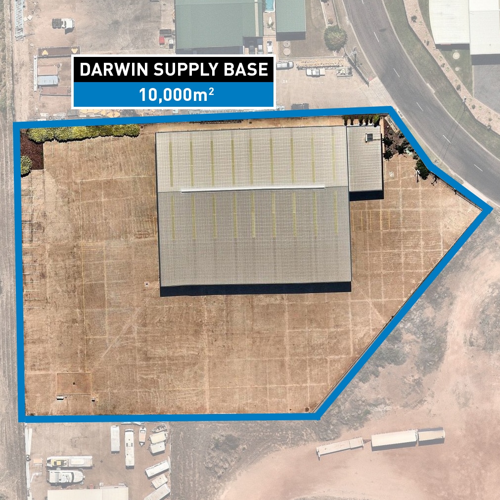 our new Darwin transport and supply base facility at 23 Nebo Road, East Arm.